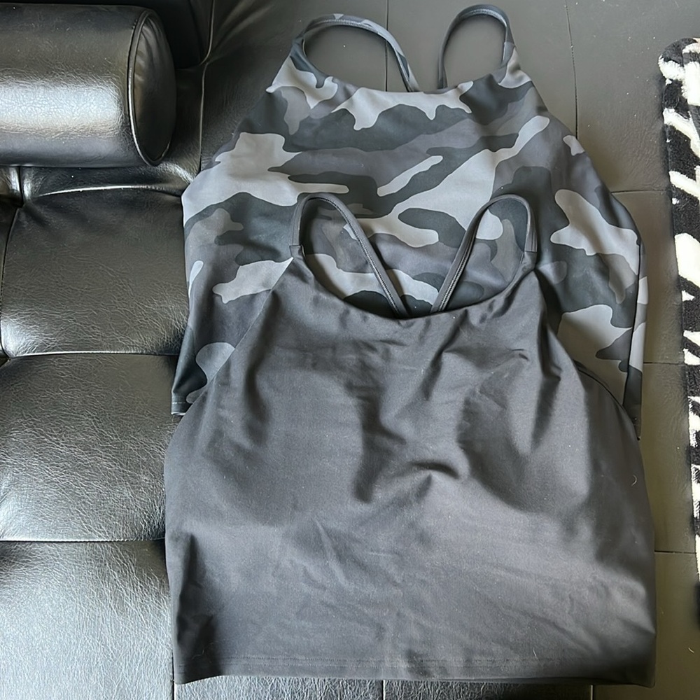 Bundle of 2 Old Navy Light Support PowerSoft Longline Sports Bra XL